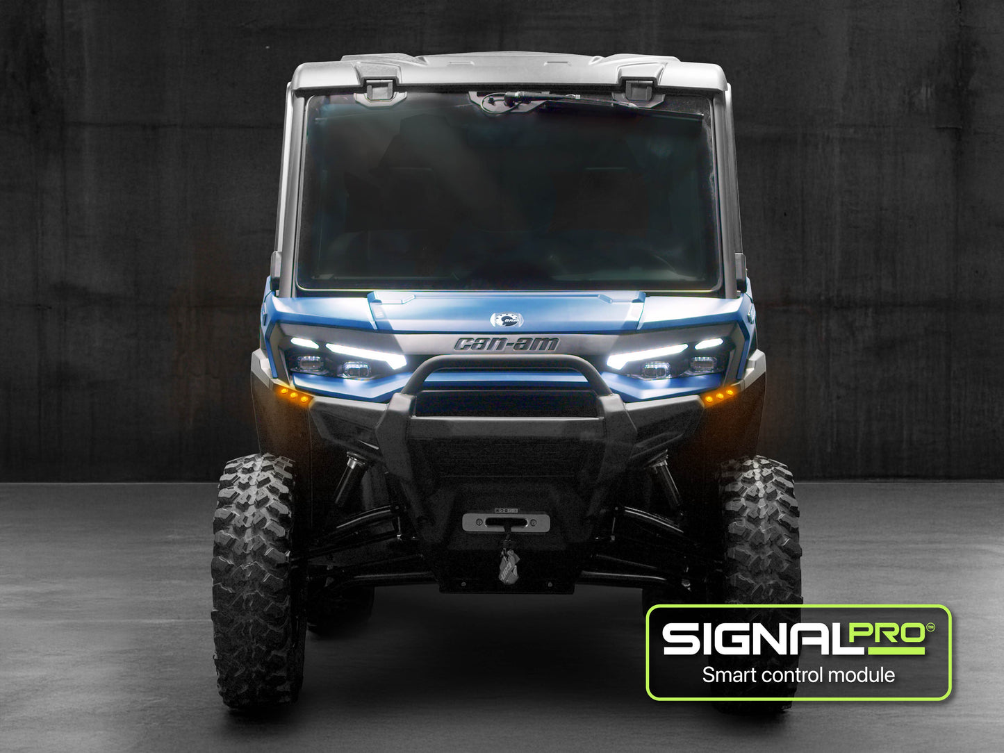 Can-Am Defender HD11 Signal Pro 6-LED Turn Signal Kit by WD Electronics 2026+