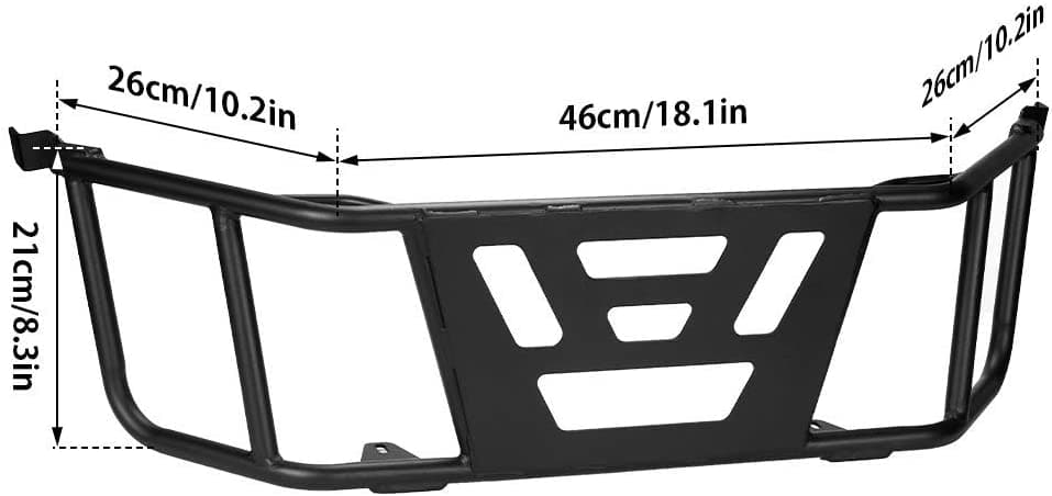 Kemimoto Bed Enclosure Tailgate Extender for Talon 1000X 1000R 2019‑2024