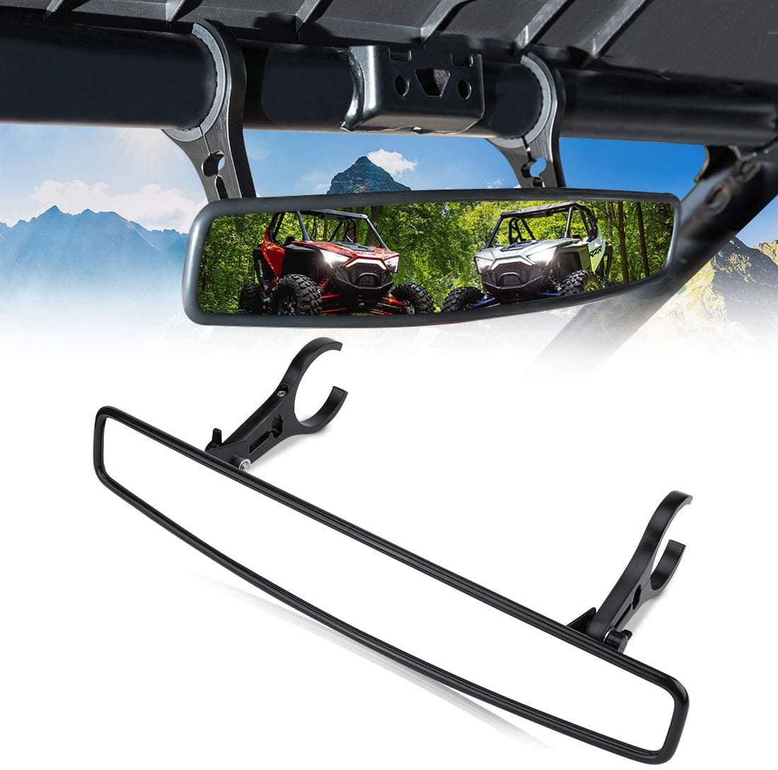 Kemimoto Convex Design Side Mirrors Set for Can‑Am Commander