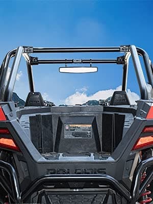 Kemimoto Convex Design Side Mirrors Set for Can‑Am Commander