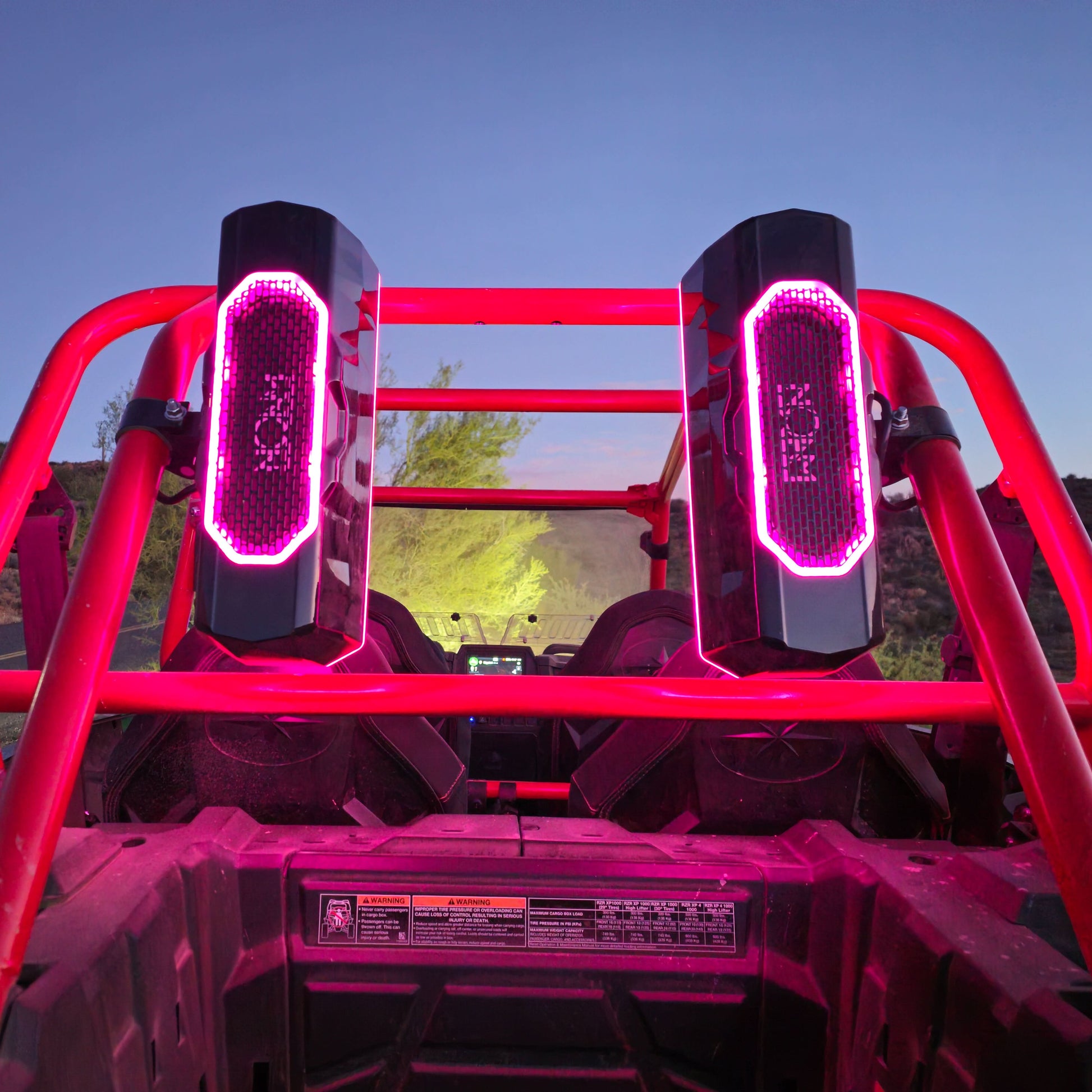 NOAM AUDIO InBar B UTV Mounts With Marine Clamps
