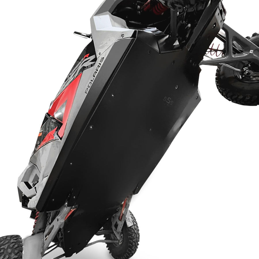 Ultimate RZR XP4 Pro Full Coverage Skid Plate System with Integrated Rock Sliders