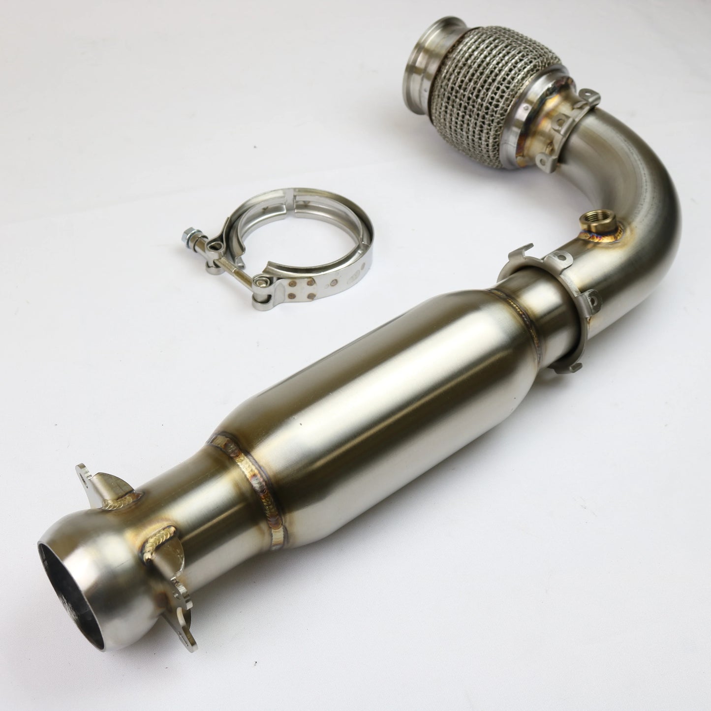 2017-'23 CAN-AM MAVERICK X3 TURBO RACE BYPASS PIPE WITH BULLET MUFFLER