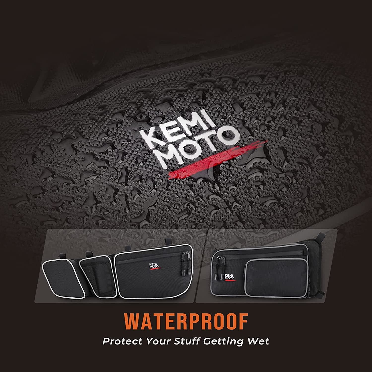 Kemimoto Door Bags for Can‑Am Maverick X3 Max