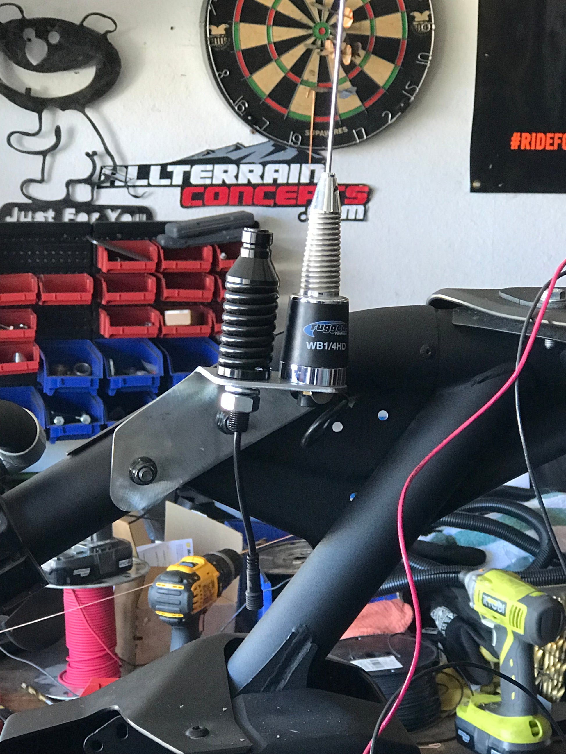 All Terrain Concepts Can-Am Whip Mount & Antenna Mount