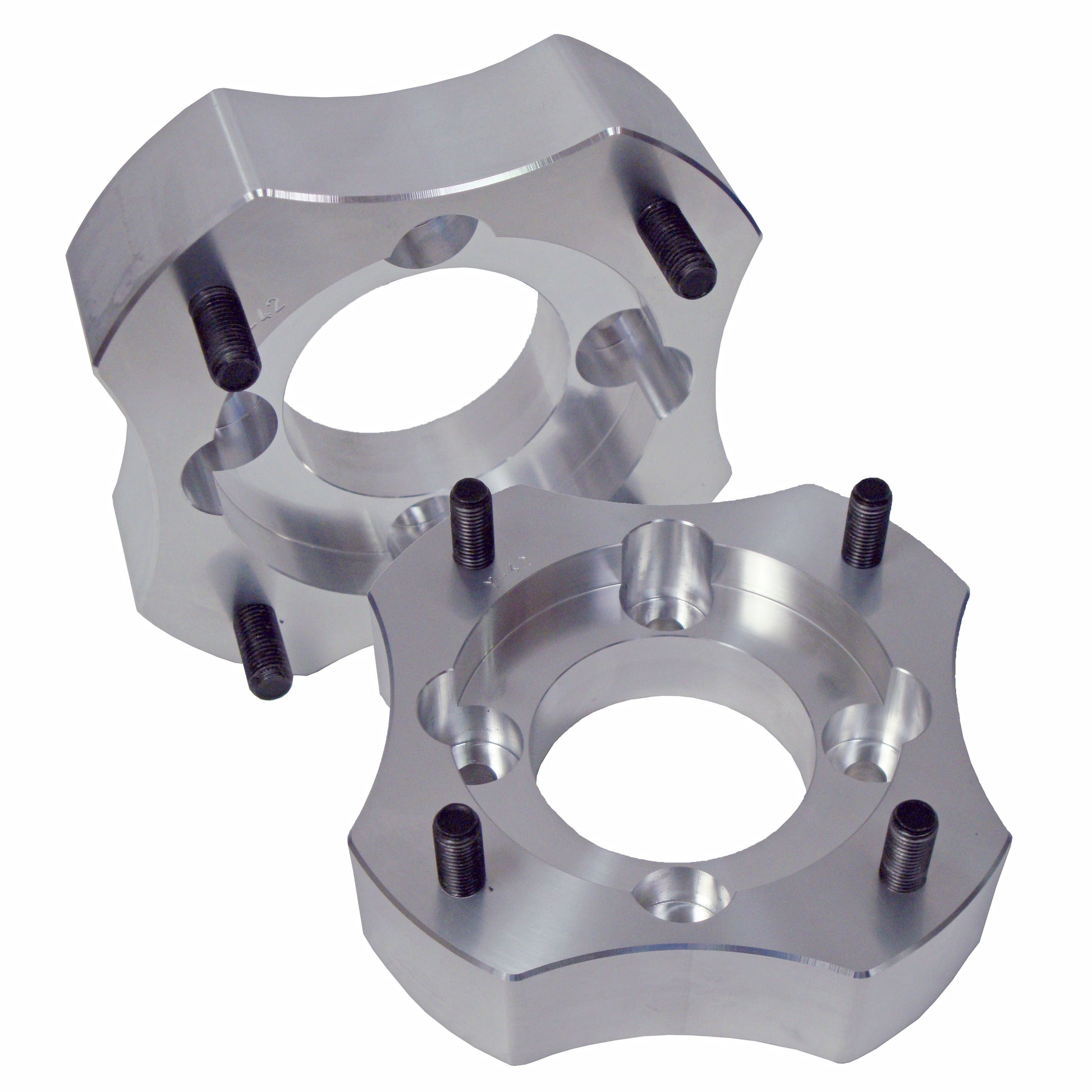 Modquad YXZ Billet-Aluminum Wheel Spacer Adaptors 1 3/4" Set 2