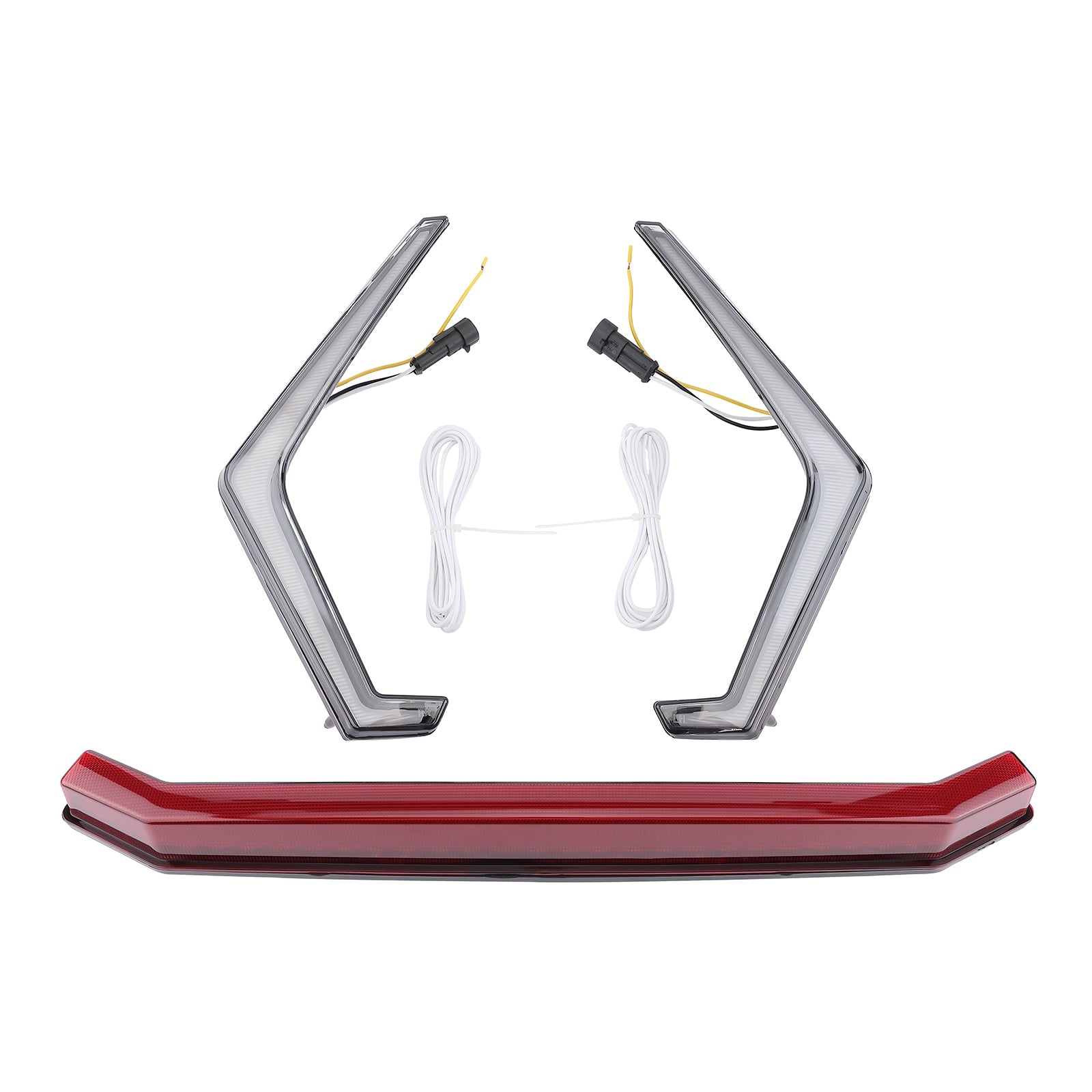 Front LED Street Legal Light & Lower Half Door for Polaris RZR
