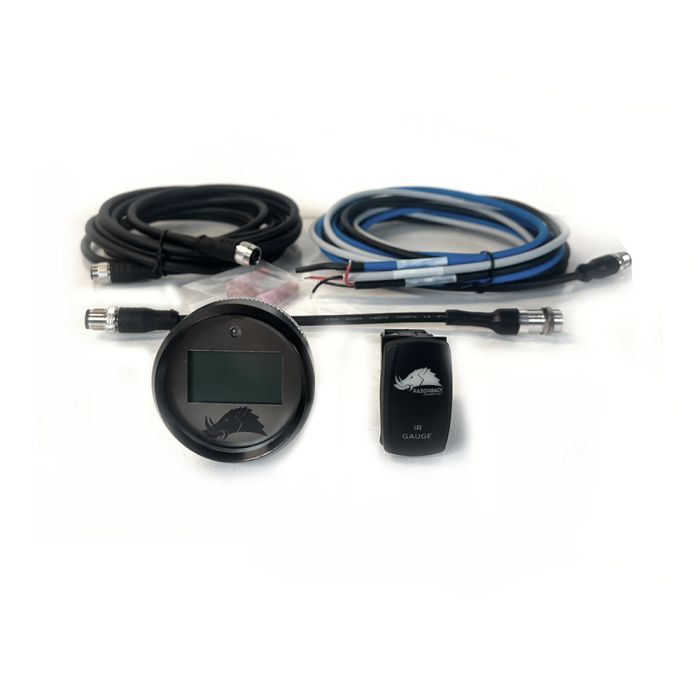 Razorback 3.2 Dimmable Belt Temp Gauge Black Out