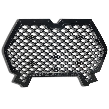 CNC Billet Aluminum Grill with Bumper Notch for RZR XP1000