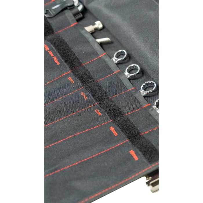 Boxo Tools 66-Piece UTV Tool Roll with Chrome Adjustable Wrench