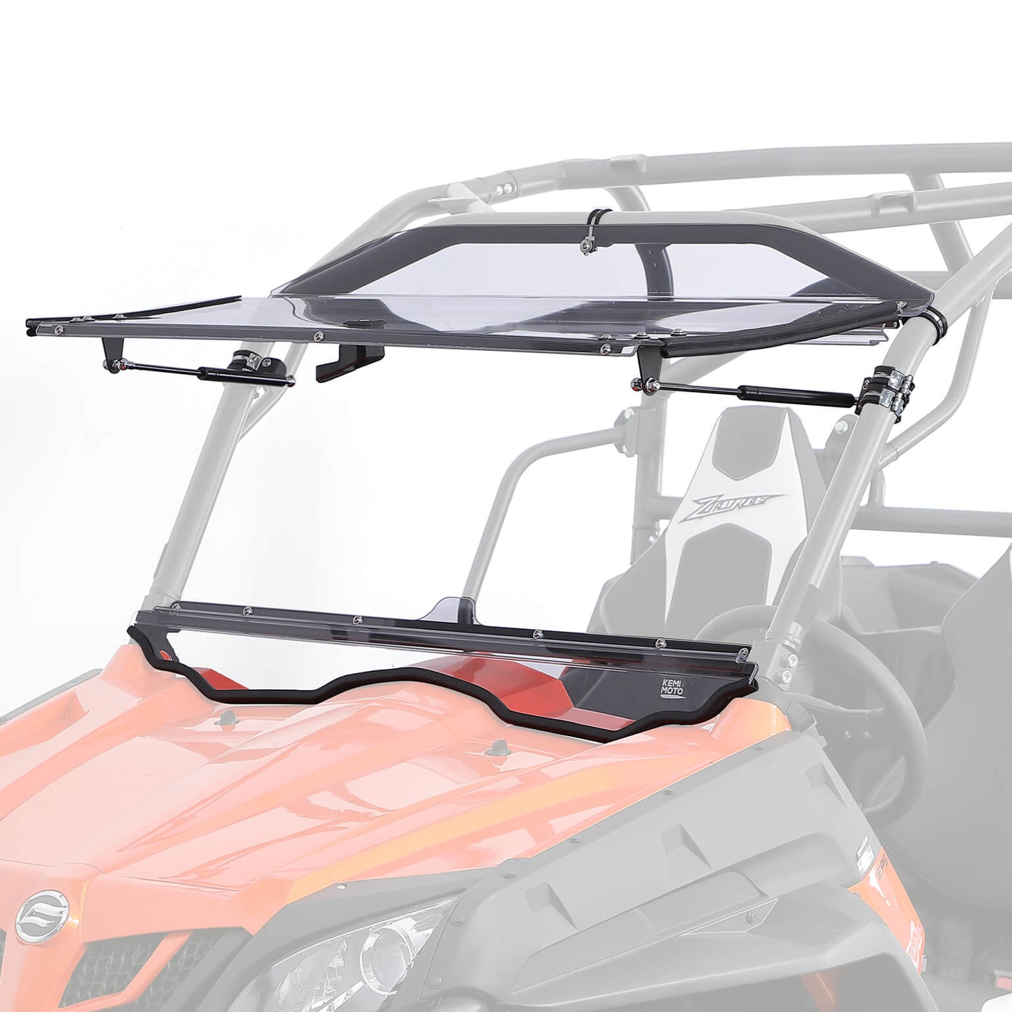Kemimoto Flip Windshield for CFMOTO ZFORCE 500/800/1000 UTV