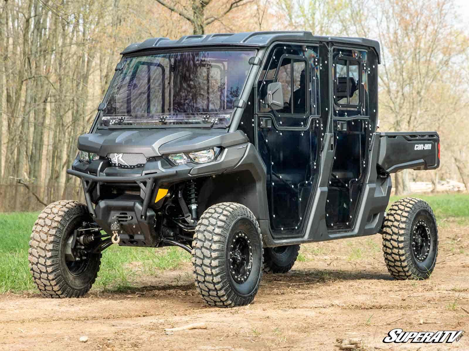 Can‑Am Defender MAX HD9 Cab Enclosure Doors – Secure Seal Polycarbonate