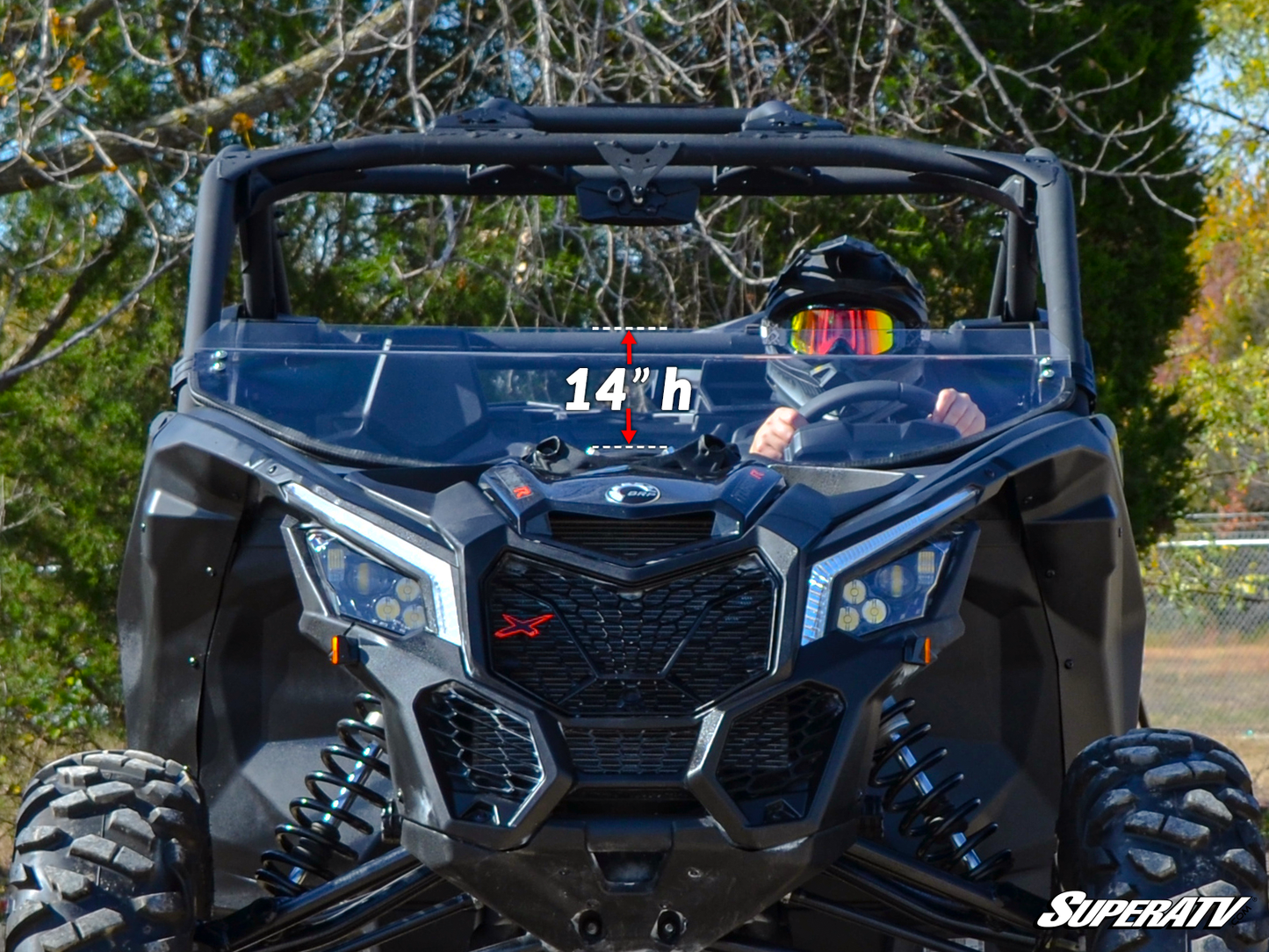 Can‑Am Maverick X3 Half Windshield
