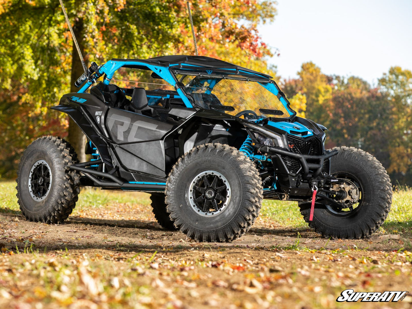 https://media.superatv.com/media/catalog/product/c/a/can-am-maverick-x3-nerf-bar-tree-kickers_04_1.jpg