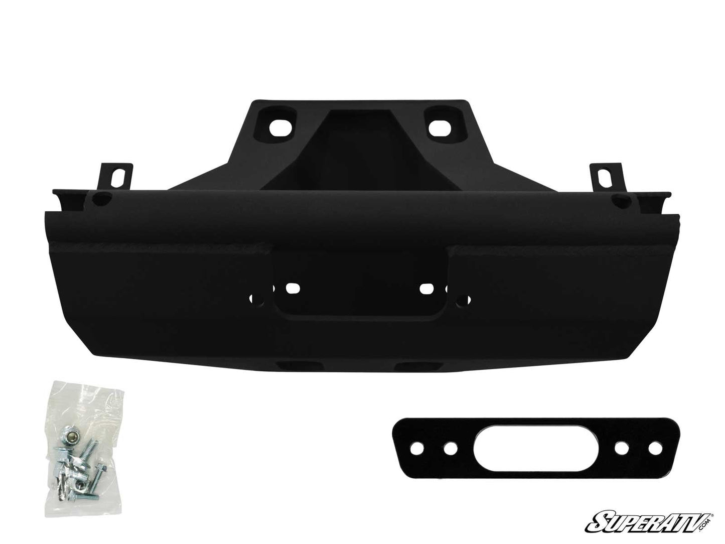 SuperATV Can‑Am Maverick X3 Winch Mount Plate
