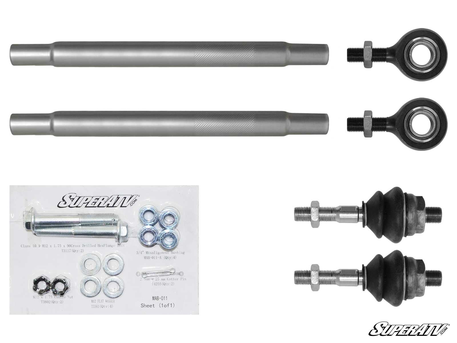 Can‑Am Maverick X3 Heavy Duty Tie Rod Kit