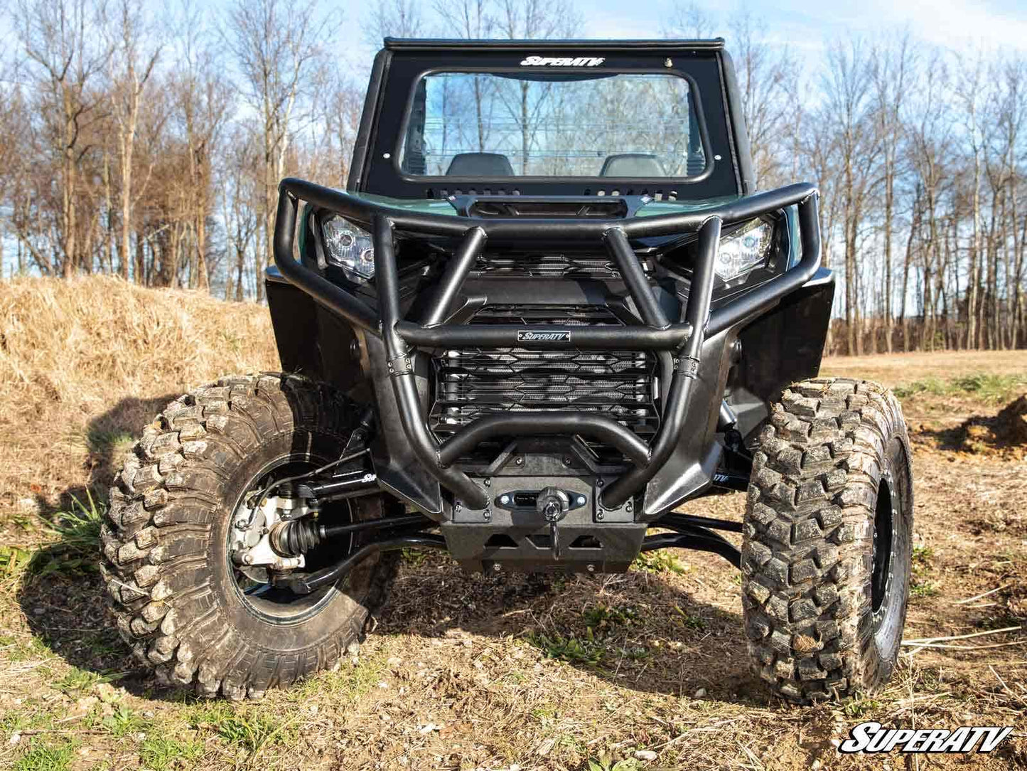 SuperATV Can‑Am Commander Front Bumper 1.75" Steel Tubing