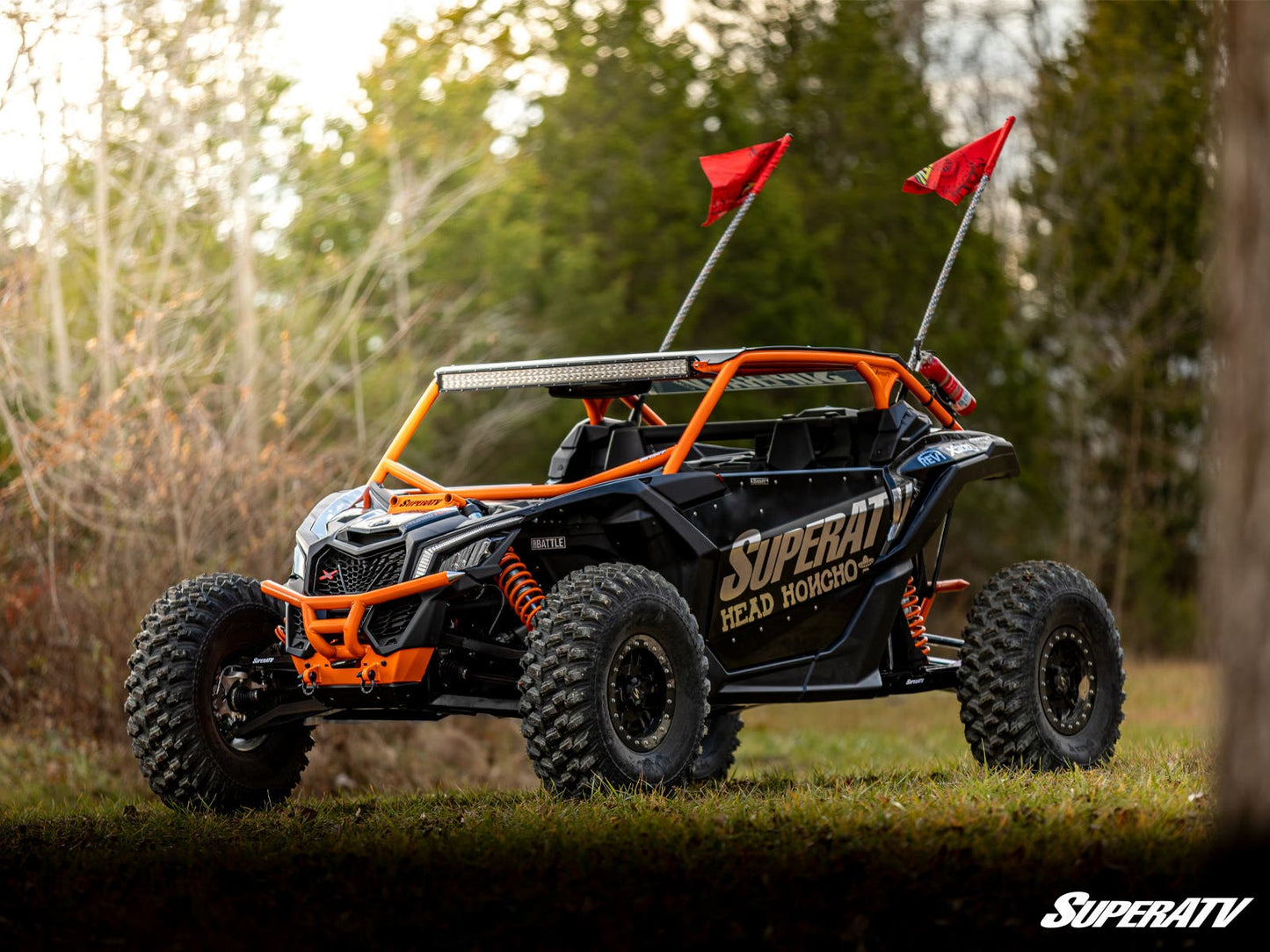 SuperATV Can‑Am Maverick X3 Long Travel Kit A‑Arms 4‑Inch Smart‑Lok
