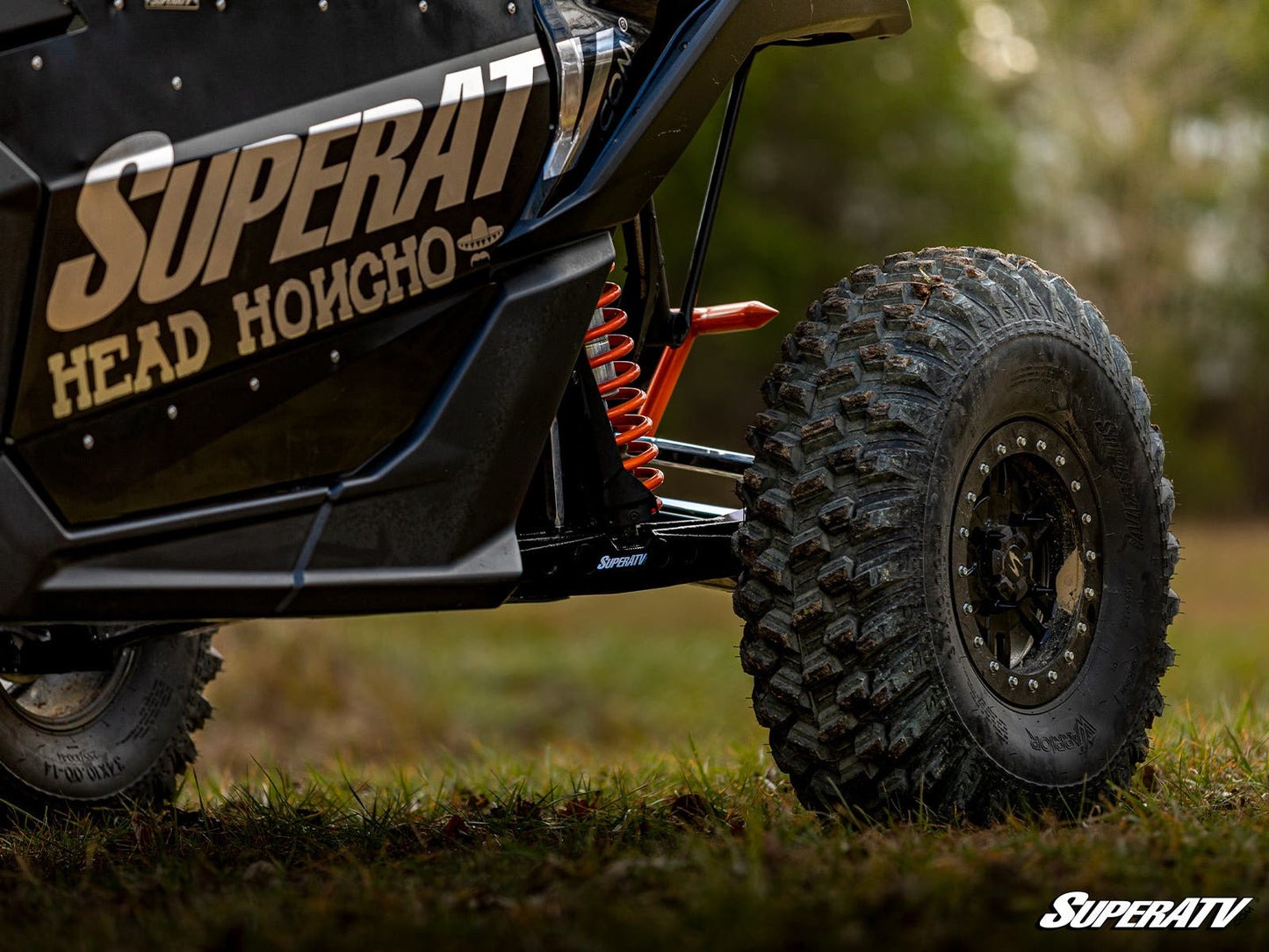 SuperATV Can‑Am Maverick X3 Long Travel Kit A‑Arms 4‑Inch Smart‑Lok