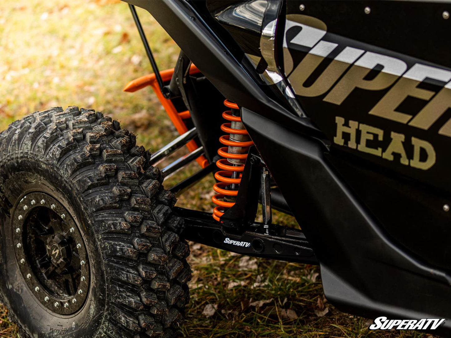 SuperATV Can‑Am Maverick X3 Long Travel Kit A‑Arms 4‑Inch Smart‑Lok