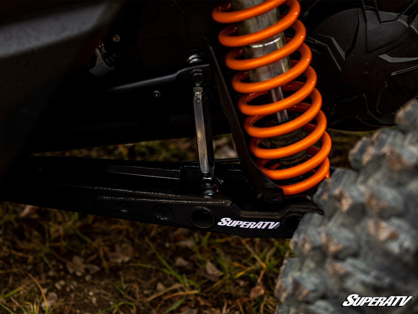SuperATV Can‑Am Maverick X3 Long Travel Kit A‑Arms 4‑Inch Smart‑Lok