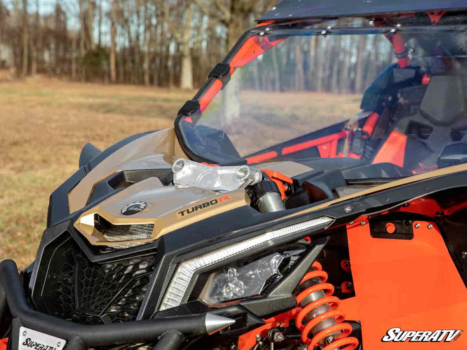 SuperATV Can‑Am Maverick X3 Billet Shock Tower Brace