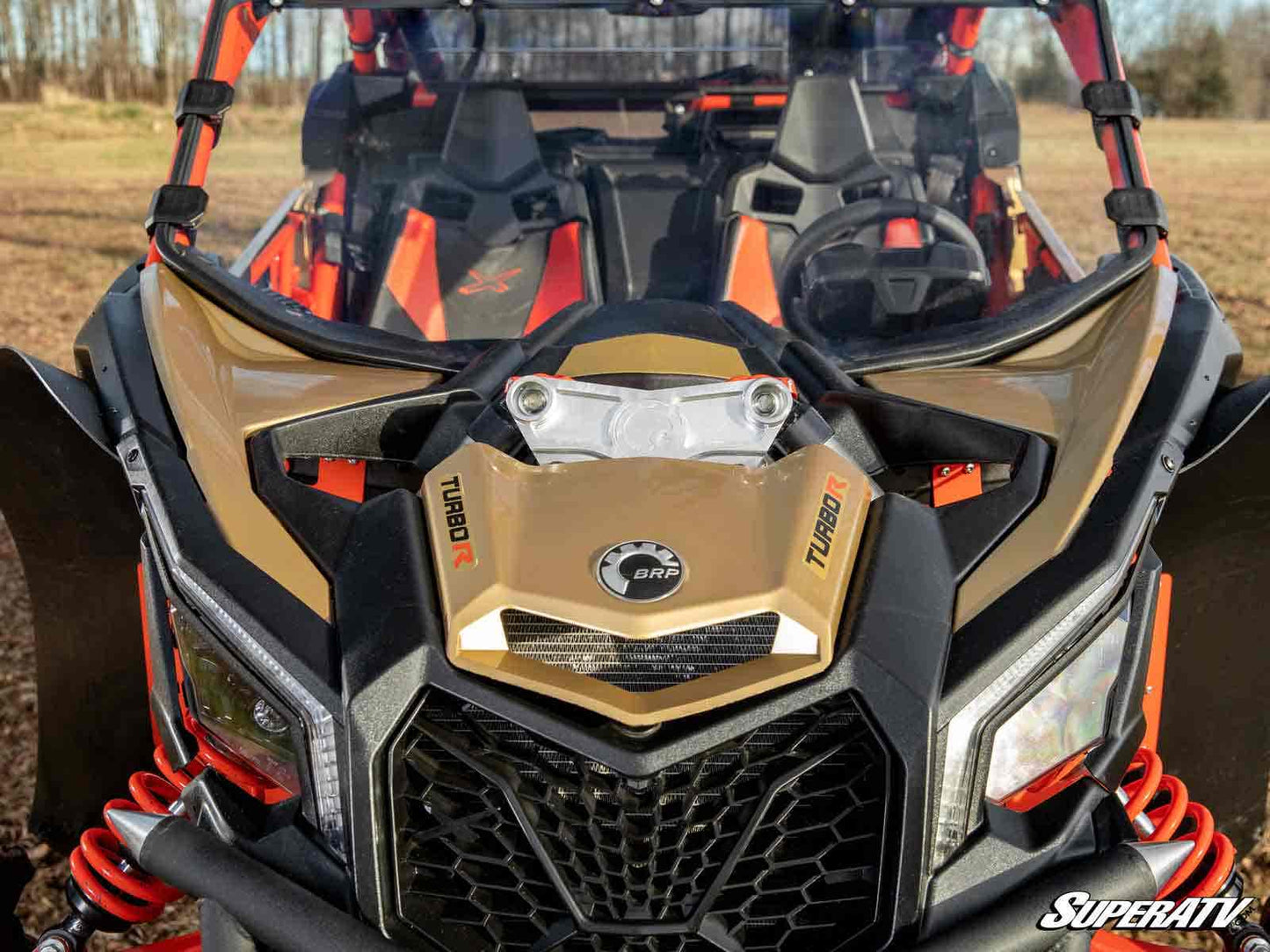 SuperATV Can‑Am Maverick X3 Billet Shock Tower Brace