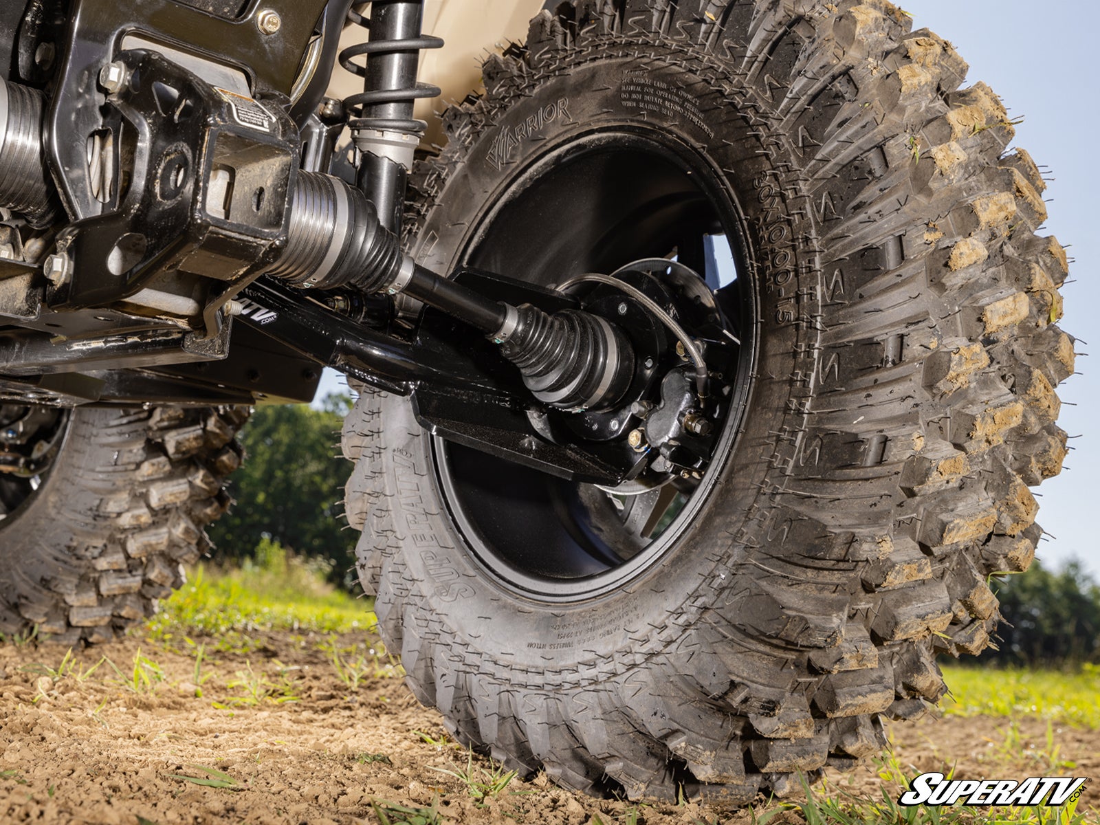 SuperATV Can-Am Renegade High-Clearance Rear Offset Trailing Arms