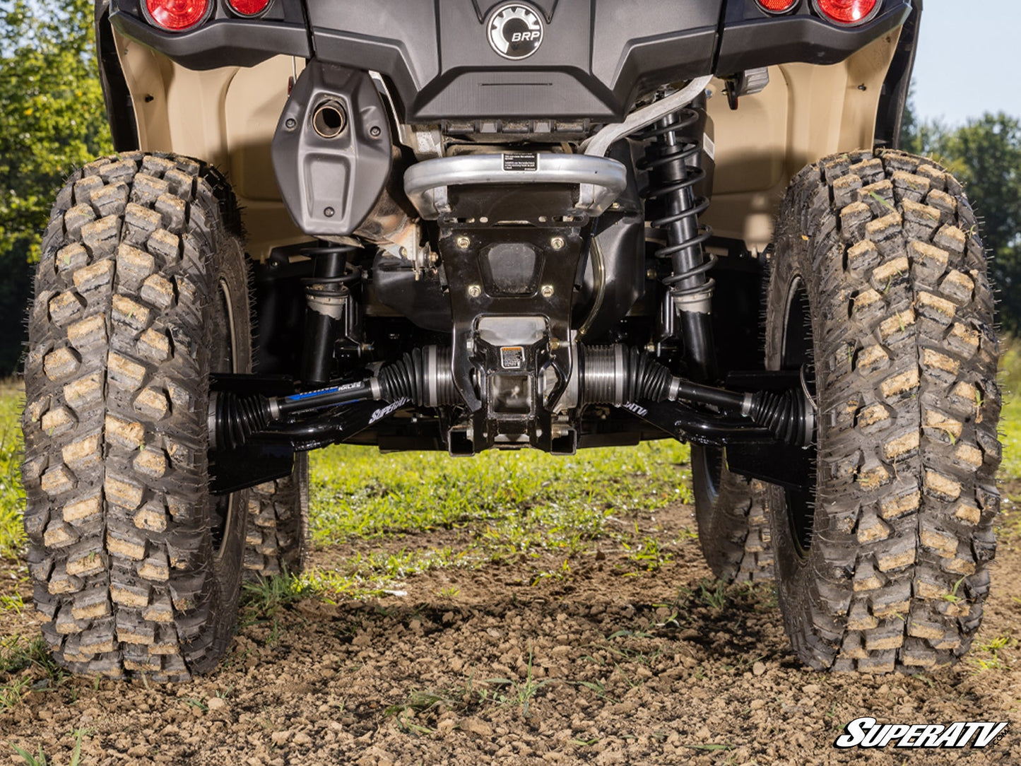 SuperATV Can-Am Renegade High-Clearance Rear Offset Trailing Arms