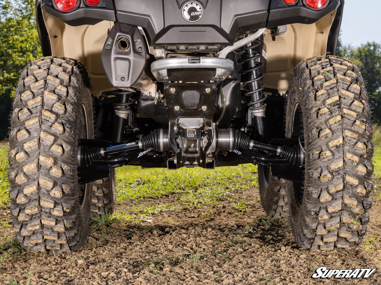 SuperATV Can-Am Renegade High-Clearance Rear Offset Trailing Arms