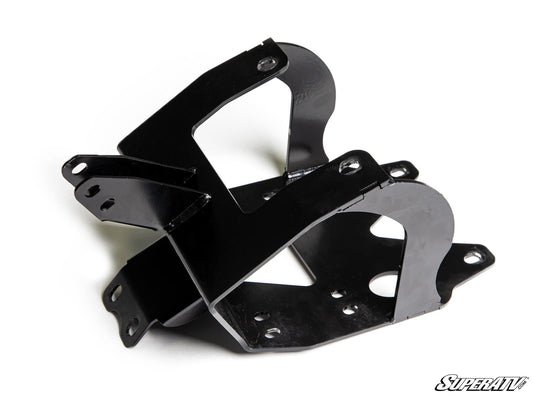 SuperATV Can‑Am Renegade Winch Mounting Plate Heavy‑Duty Steel