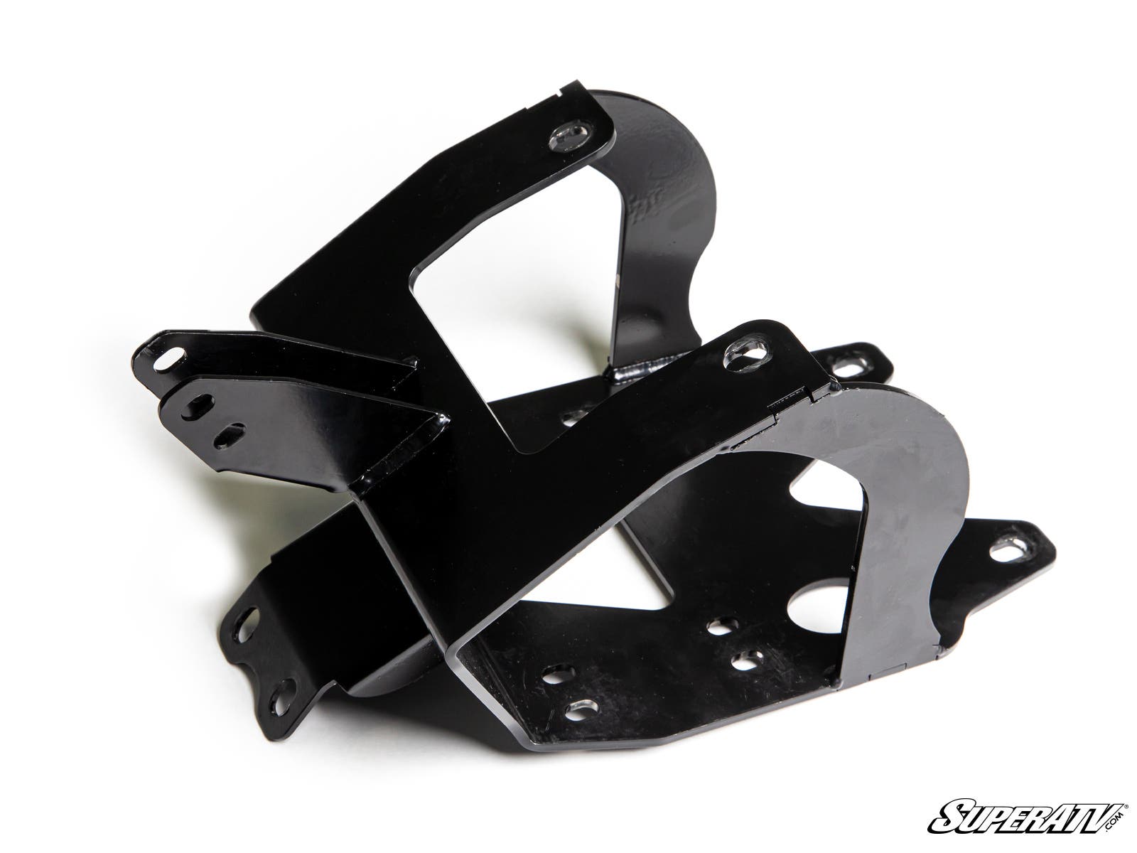 SuperATV Can‑Am Renegade Winch Mounting Plate Heavy‑Duty Steel