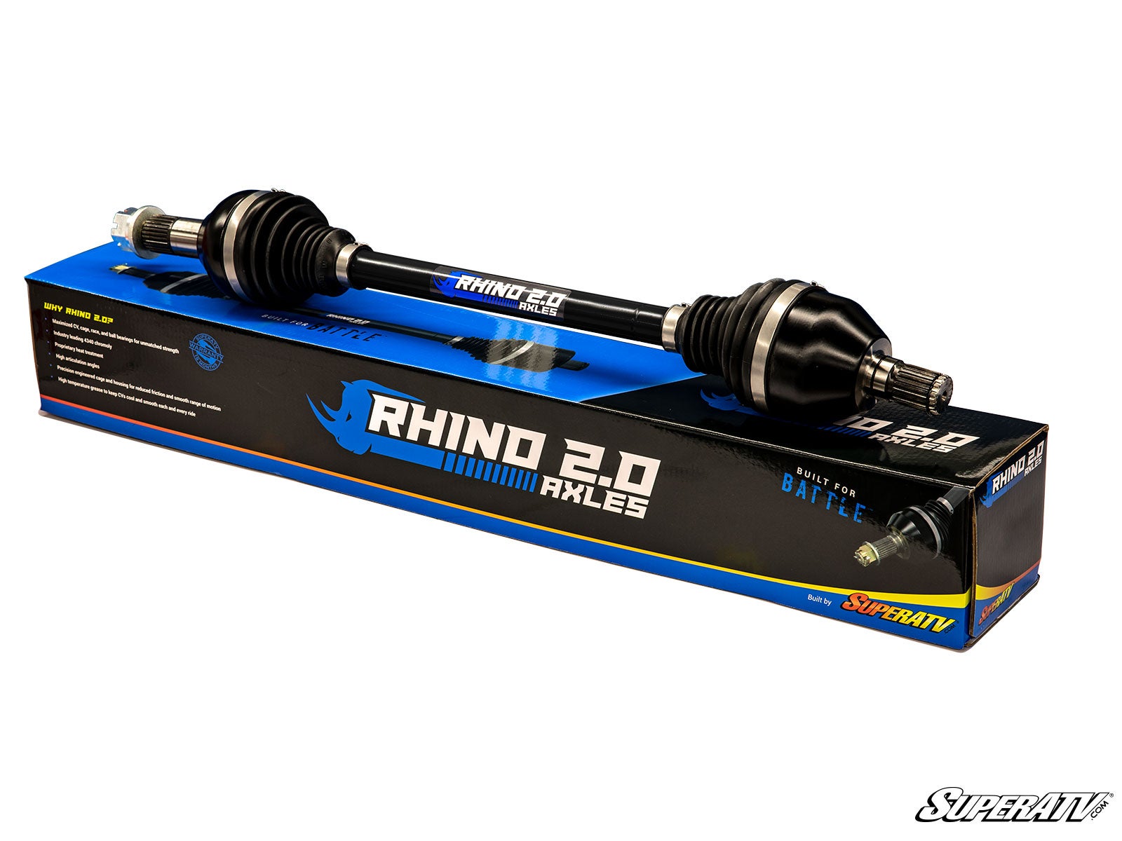 SuperATV Rhino 2.0 Rear Axle for Can‑Am Commander 800/1000