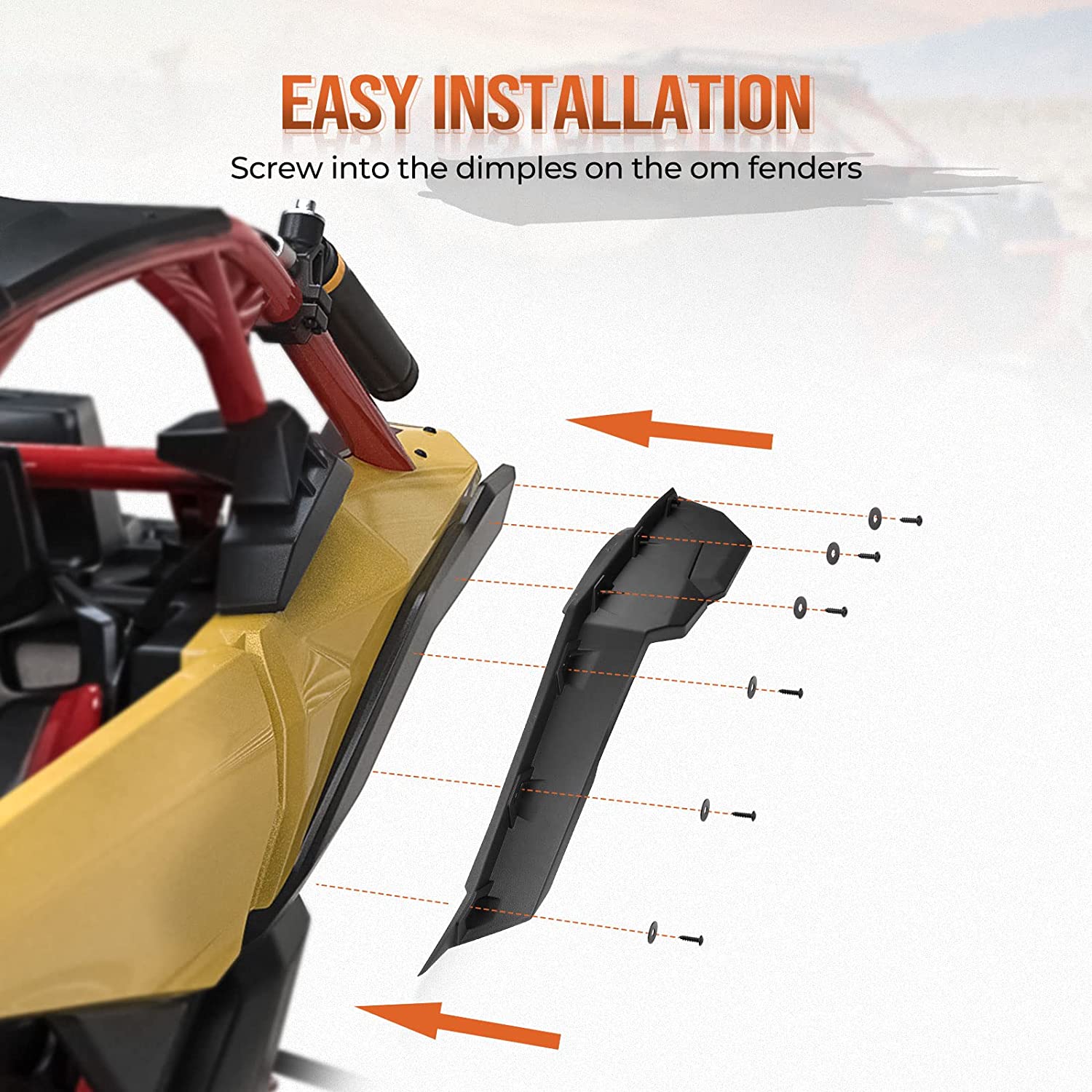 Front Bumpers & Mud Fender Flares for Can-Am Maverick X3
