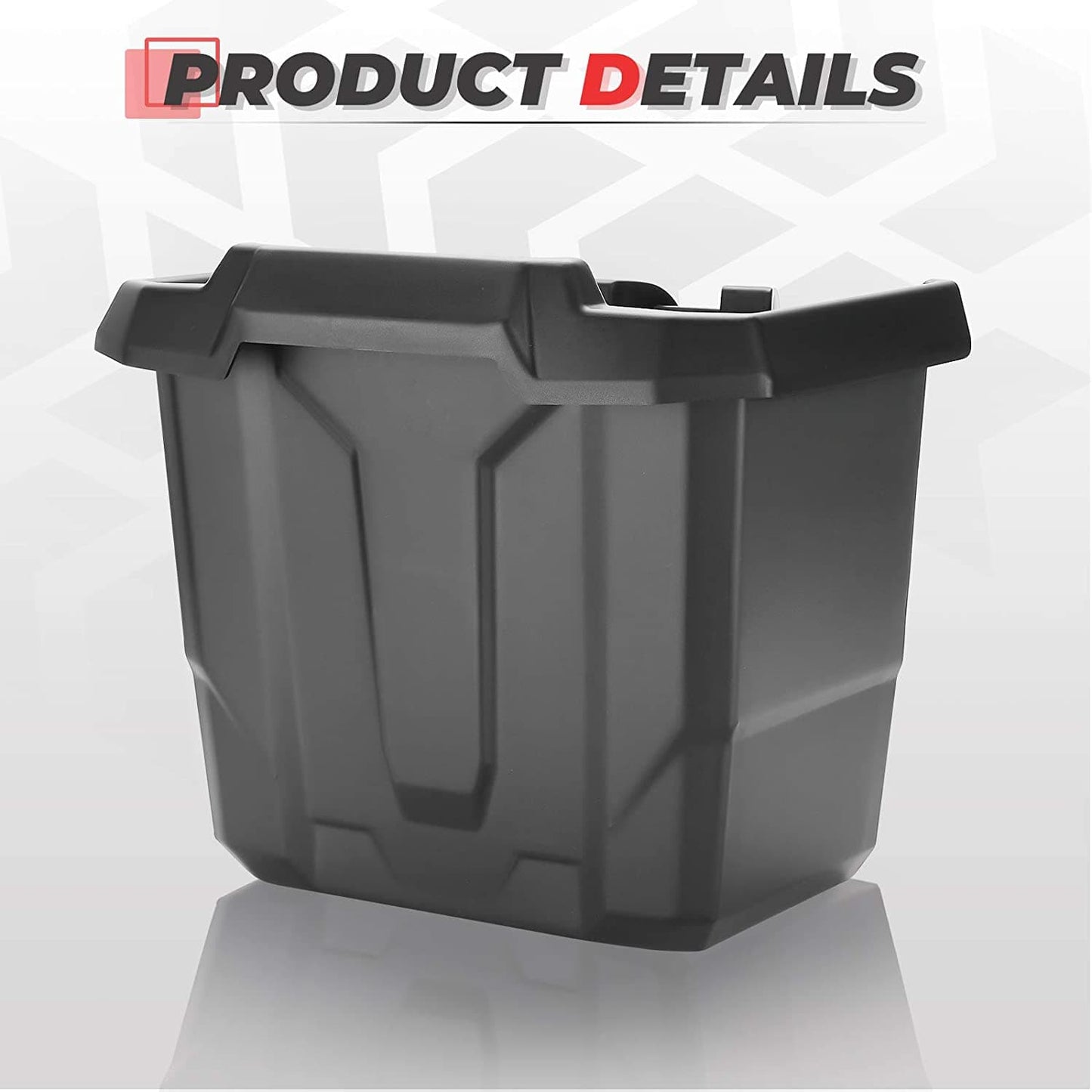 Kemimoto Underseat Storage Bin 2 Gal for Can-Am Defender