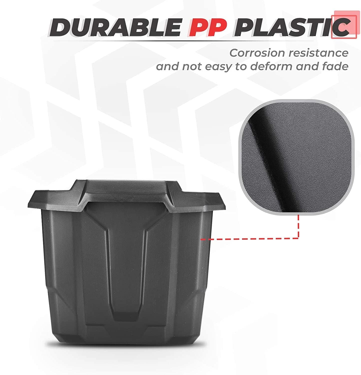 Kemimoto Underseat Storage Bin 2 Gal for Can-Am Defender
