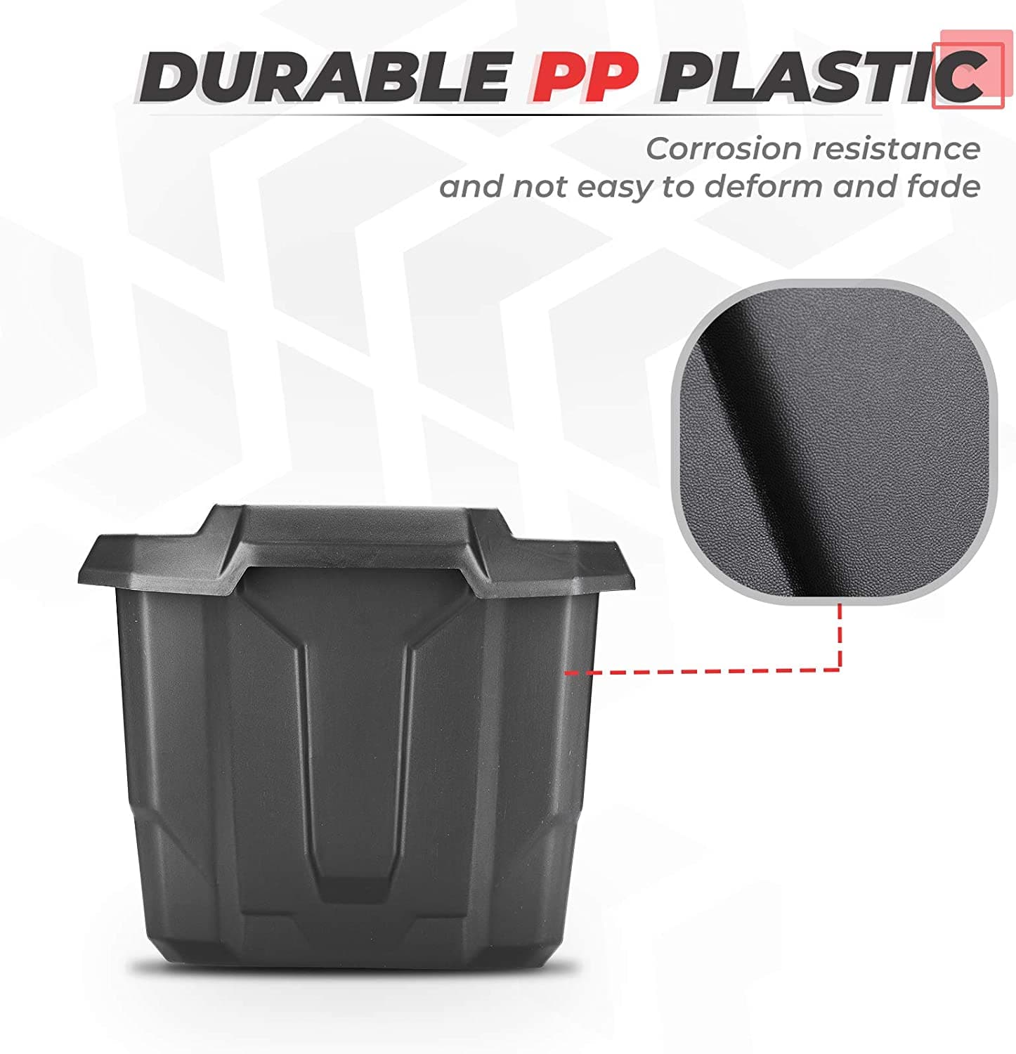 Kemimoto Underseat Storage Bin 2 Gal for Can-Am Defender