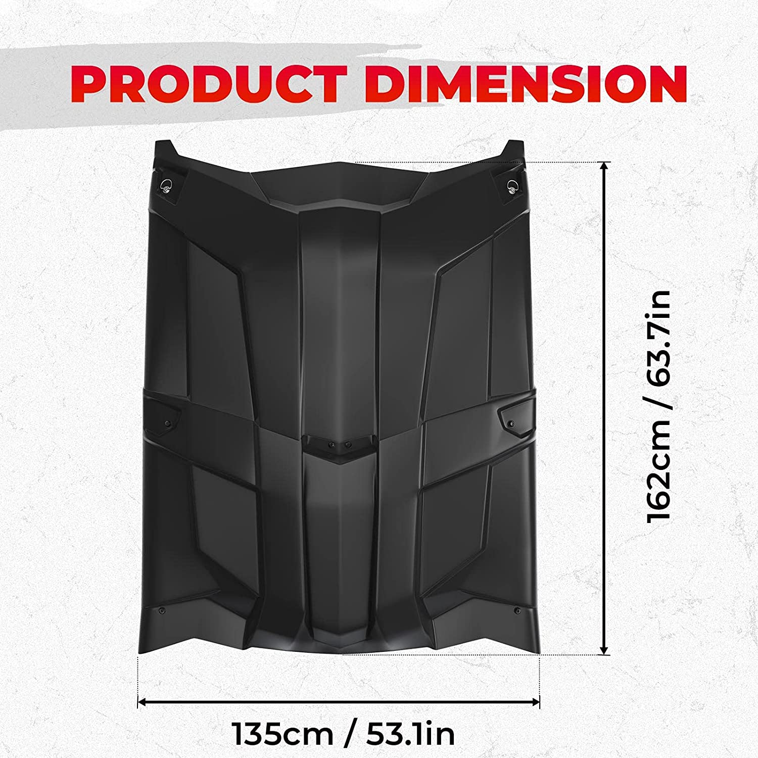 Extended Fender Flares and Hard Roof for Can‑Am Maverick X3 MAX