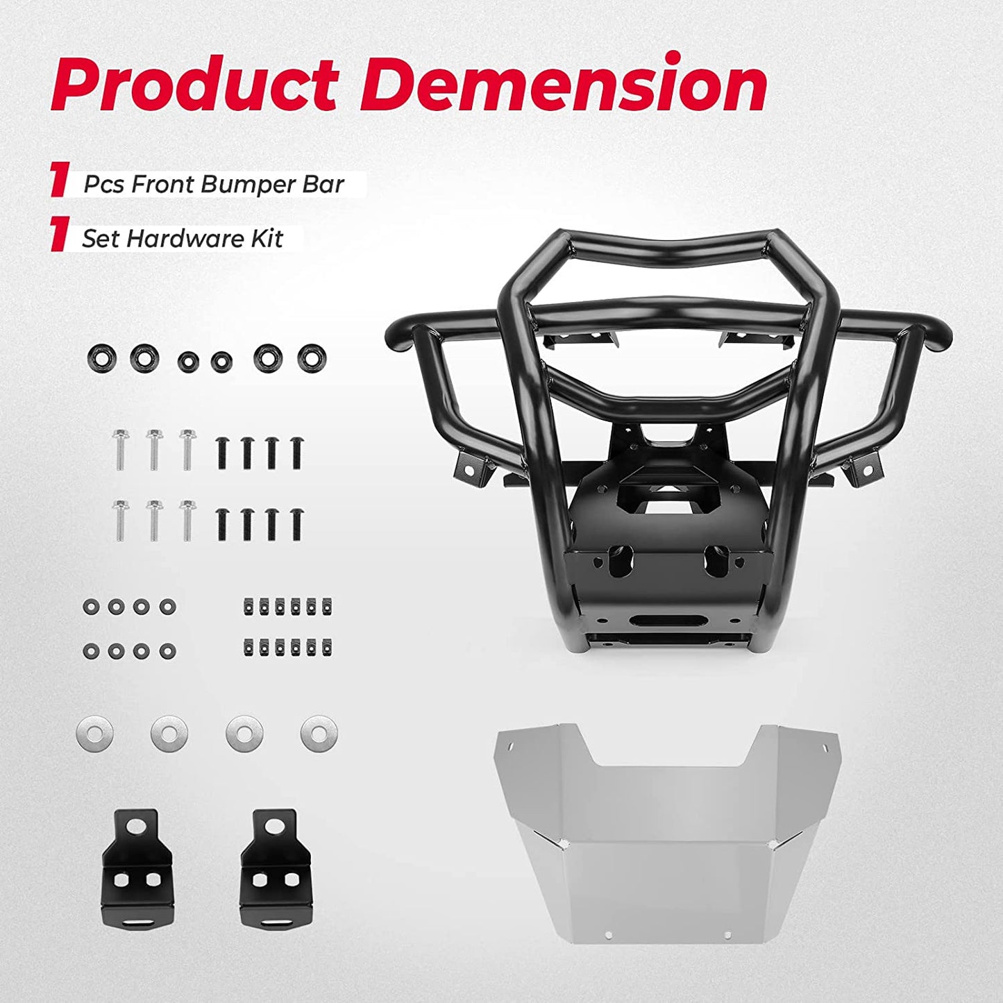 Kemimoto Front Bumper & Hard Roof for Can‑Am Maverick X3 MAX