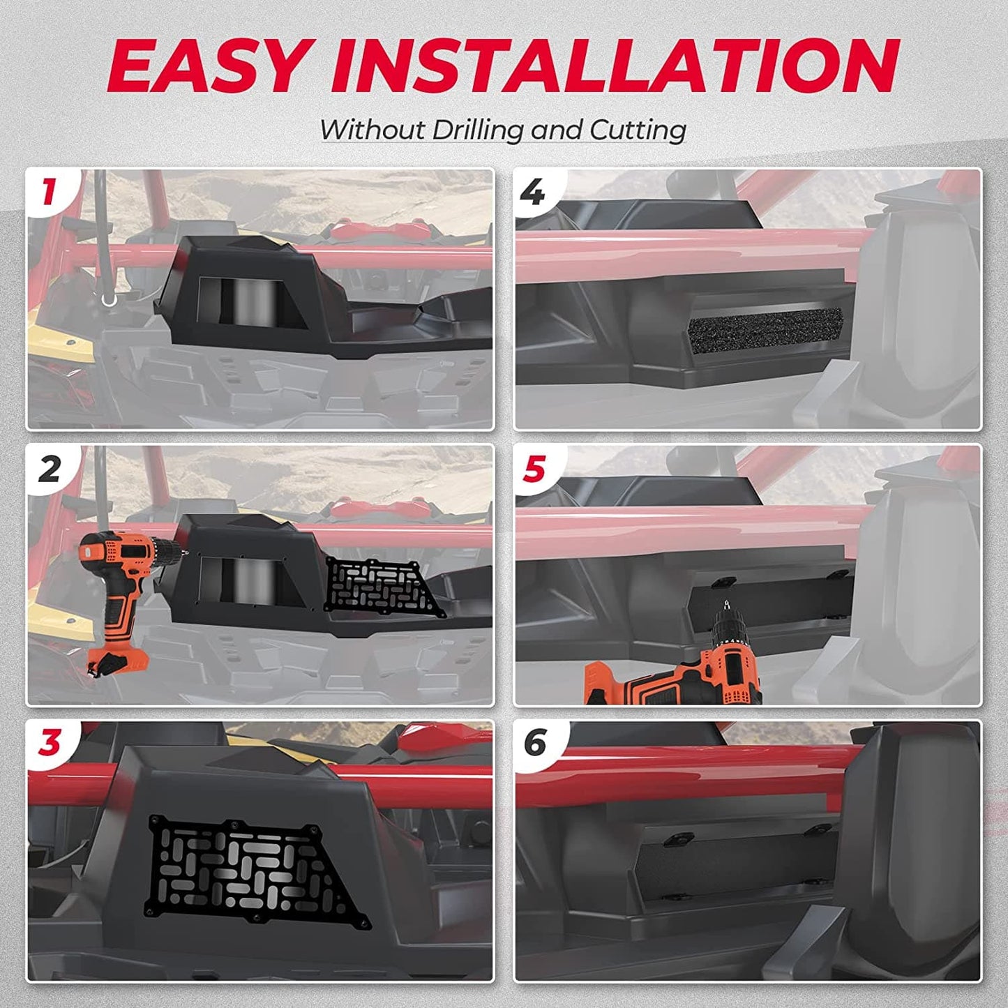 Noise Reduction Kit for Can‑Am Maverick X3