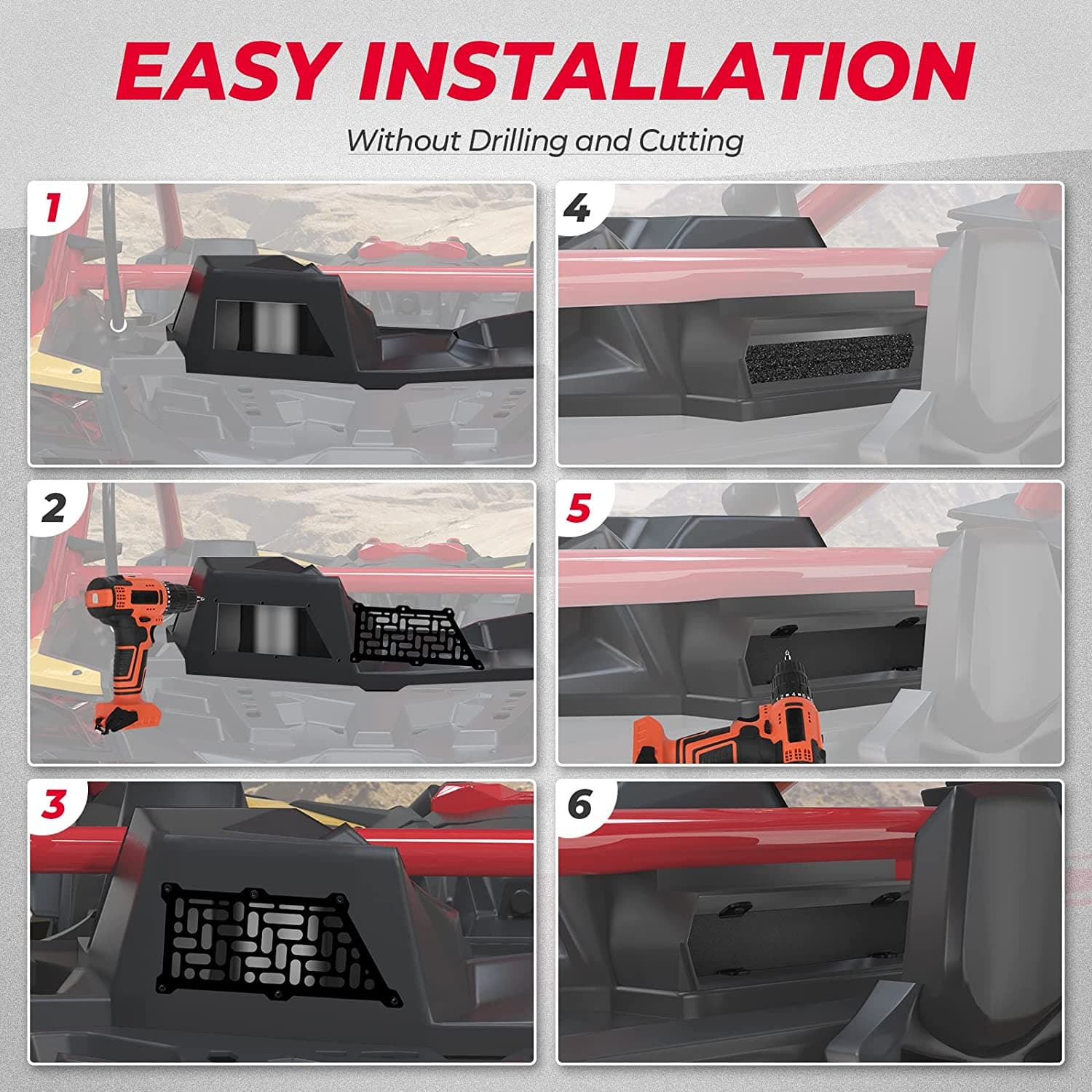 Noise Reduction Kit for Can‑Am Maverick X3
