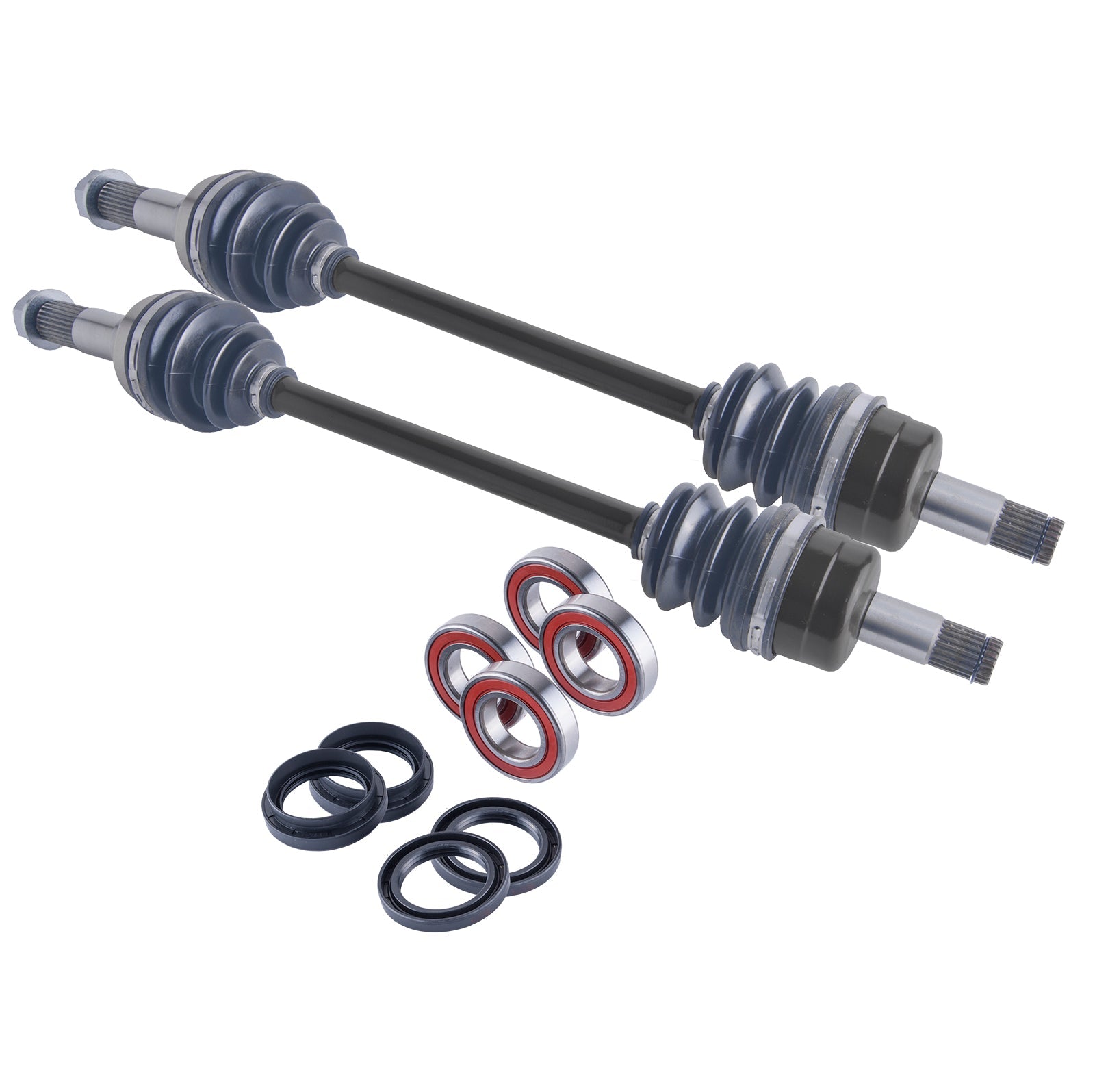 4XPRO Yamaha Rhino 700 Front Axle Assembly With Neoprene Boot