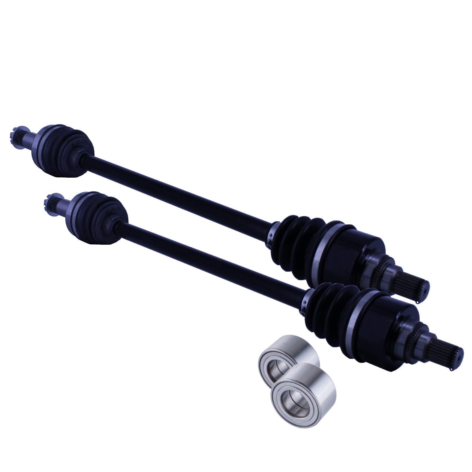 4XPRO Front Axle and Wheel Bearing Set 2013-2019