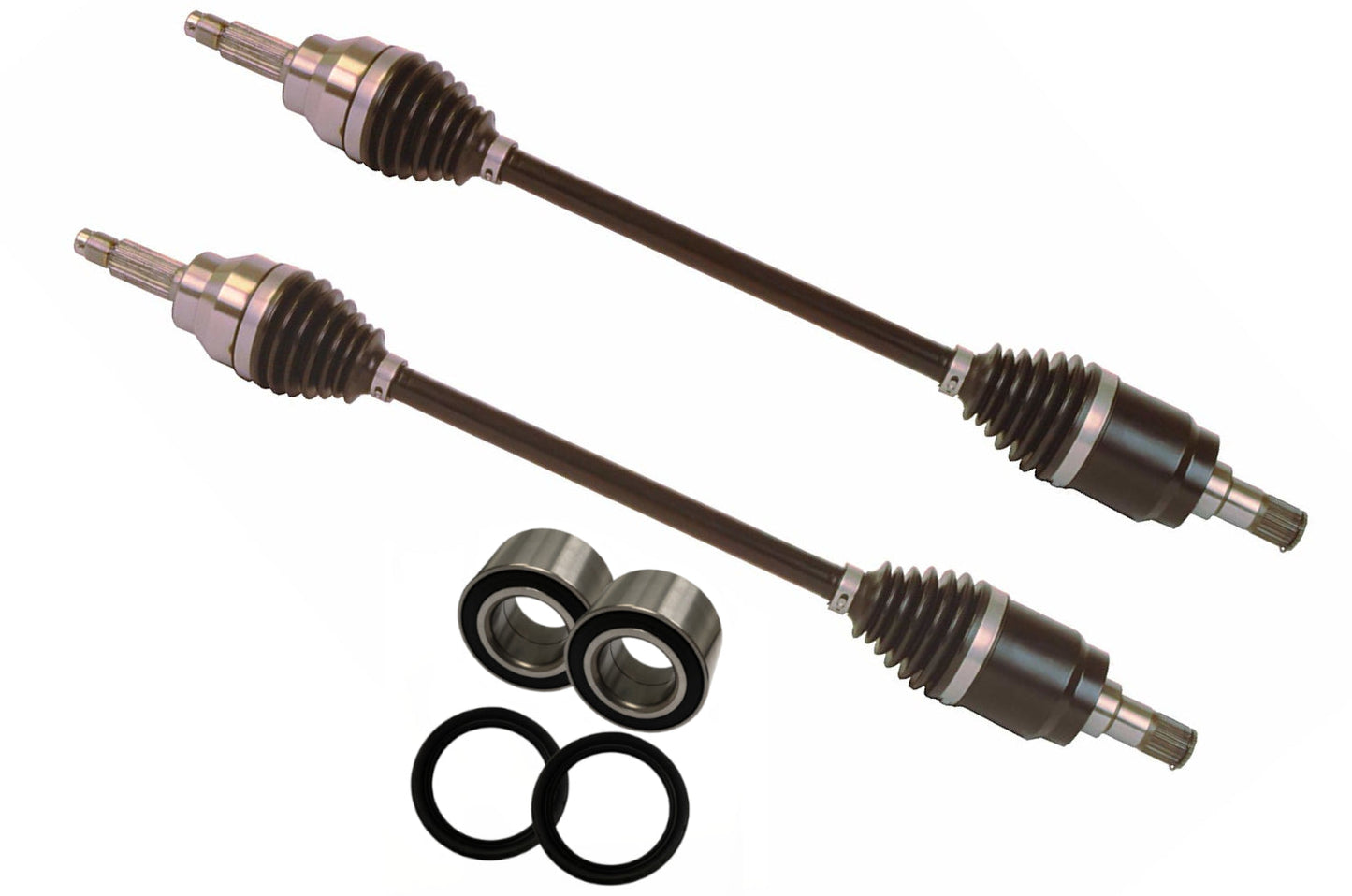 Honda Pioneer 700 Front Axles and Wheel Bearing Set 2014 - 2026