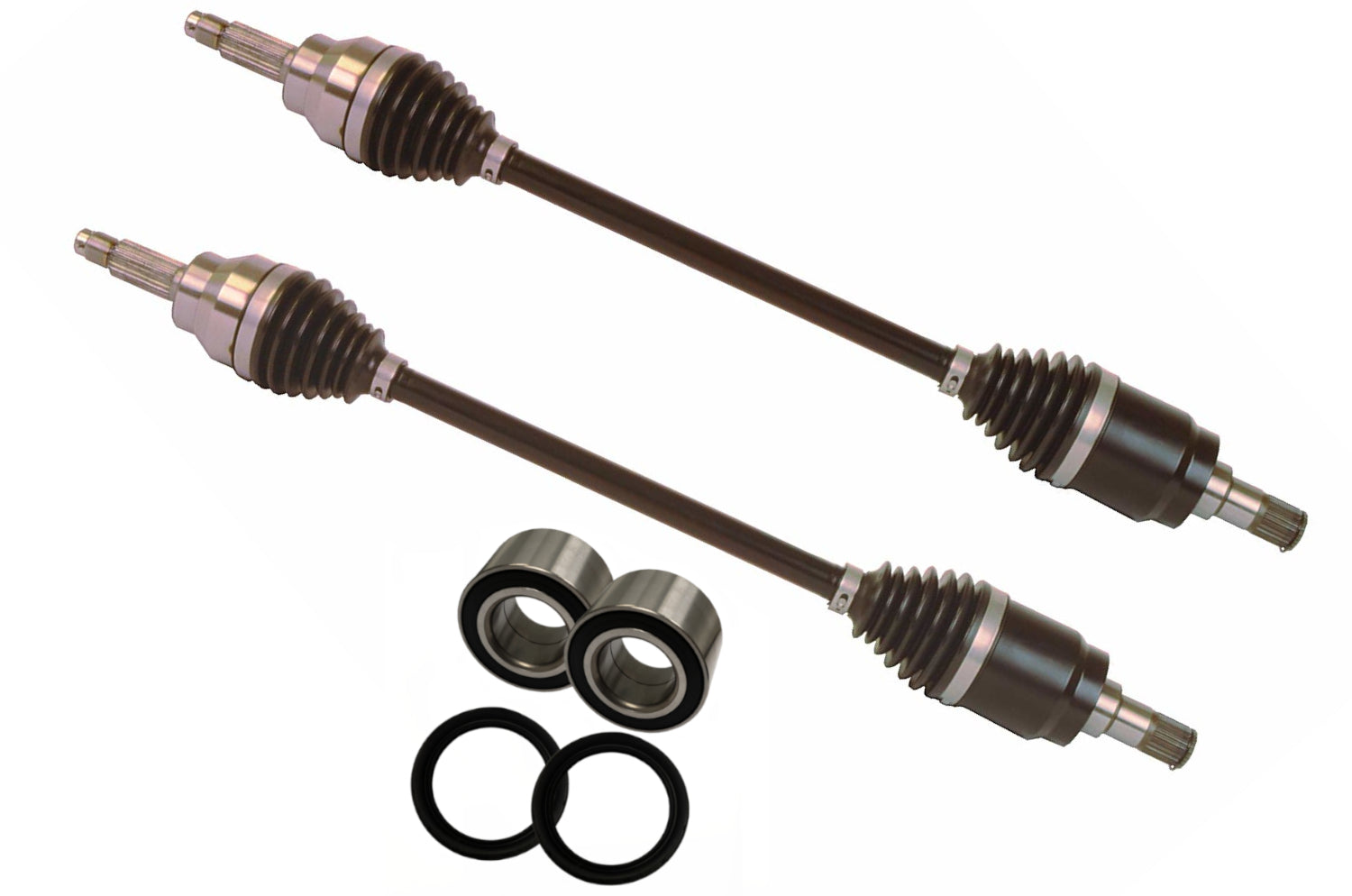 Honda Pioneer 700 Front Axles and Wheel Bearing Set 2014 - 2026