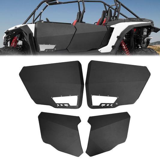 Kemimoto Aluminum Half Door With PC Window 4pcs