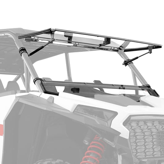 Kemimoto Full Split Windshield, All-Weather Adaptable, Polaris XP 1000/4 1000
