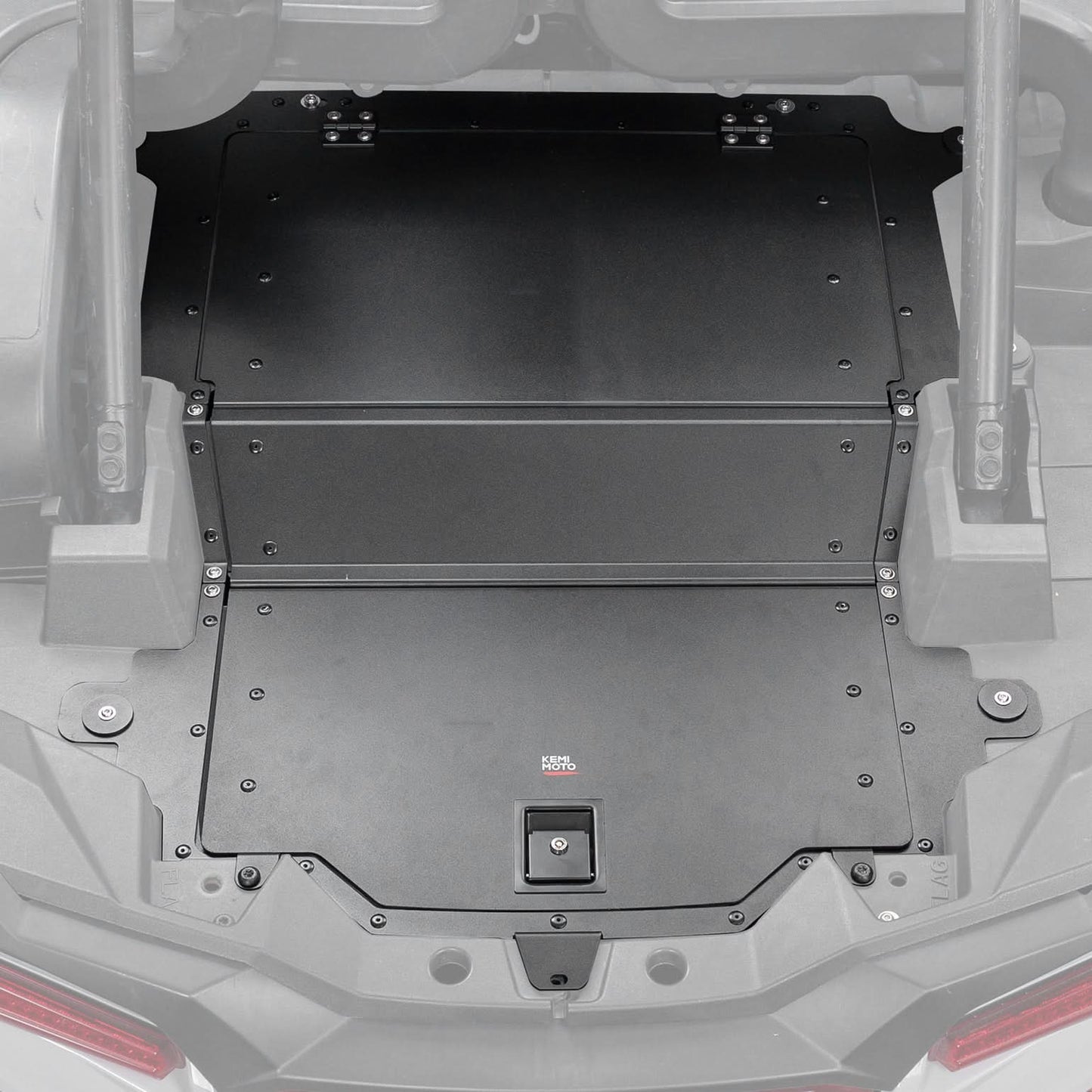 Aluminum UTV Trunk Bed Enclosure for Polaris RZR XP 1000 2014-2023