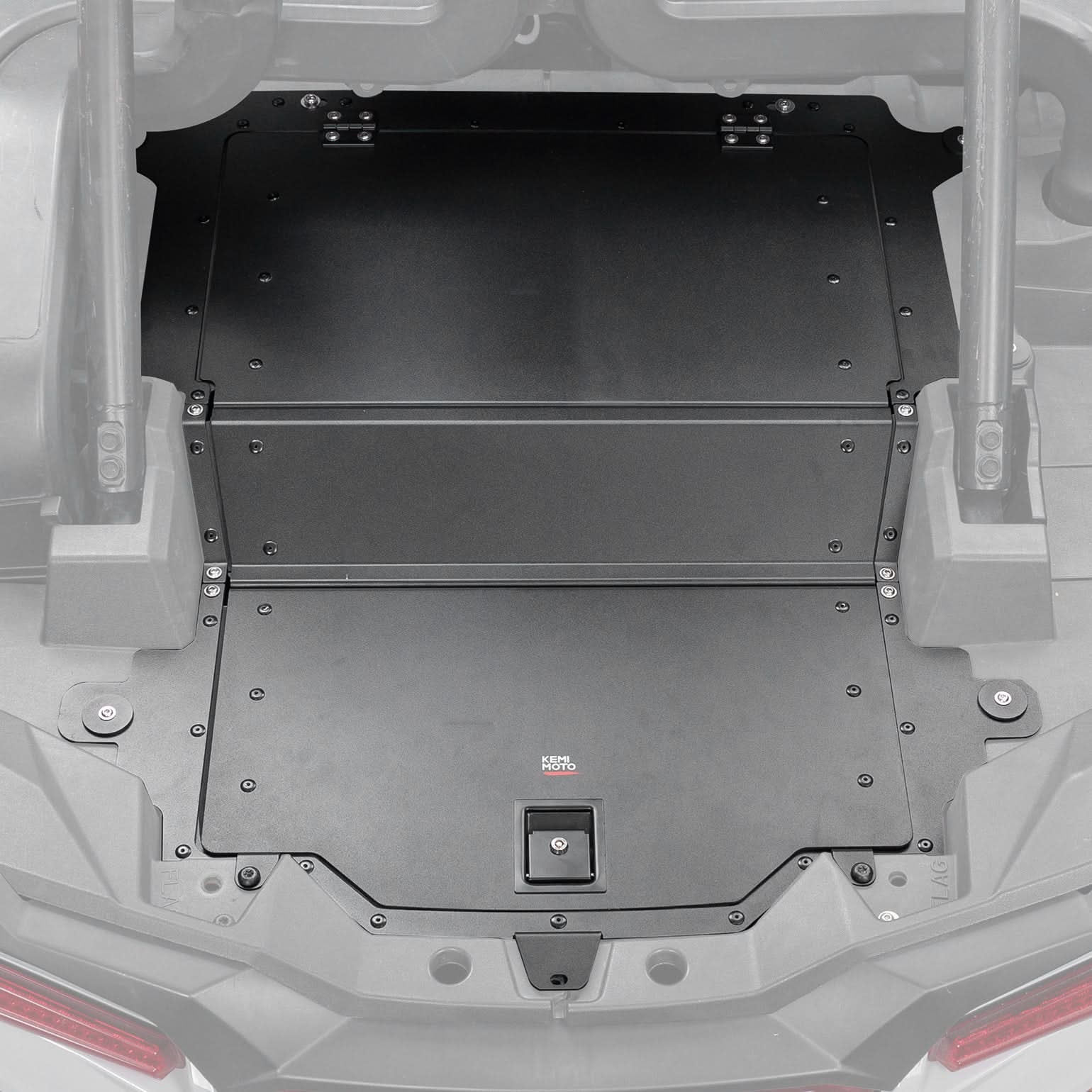 Aluminum UTV Trunk Bed Enclosure for Polaris RZR XP 1000 2014-2023
