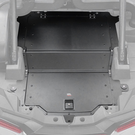 Aluminum UTV Trunk Bed Enclosure for Polaris RZR XP 1000 2014-2023